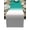 33x122cmTable Runner, variant on Turquoise Gray Gradient Table Runner Home Wedding Table Flag Mat Table Centerpieces Decoration Party Dining Long Tablecloth