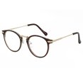thumbnail image 1 of Gafas Vintage para hombre y mujer, montura redonda, espejo liso, lentes transparentes (2)-209229.02 Likrtyny Para estrenar, 1 of 6