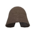 thumbnail image 2 of WITHMOONS Summer Straw Sun Bowler Beach Cap Deep Bucket Hat DWB1330 (Brown), 2 of 5