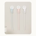 thumbnail image 4 of Uqiangy 2Pcs Straw Cleaning Brush,Water Bottle Straw Brush,Pack Extra Long Cleaning Wand,Soft Bristle Detail Scrubber|Inside Outside Washing Tool Drinking Bottle Brushing Tool(White), 4 of 5