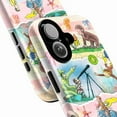 thumbnail image 2 of Curious Monkey Adventure Phone Case, Playful Outdoor & Fun Activity Collage iPhone Cover, Whimsical Pastel Design for iPhone 16 15 14 13 12 11 Pro Plus Max Mini, 2 of 6