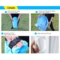 thumbnail image 3 of Inflatable Sofa Chair, Beach Camping Chair, Waterproof Portable Couch, Lightweight Foldable Design, For Hiking Picnics, Outdoor Events, Easy Setup, Durable PVC Material, Backyard Seating, Festival, 3 of 8