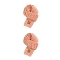 thumbnail image 1 of sweethay Bufanda de bebé Hilo grueso Tejer Bufandas para recién nacidos Buena elasticidad Silenciador Estilo clásico Pañuelo infantil Rosa Rosado 2piezas, 1 of 6