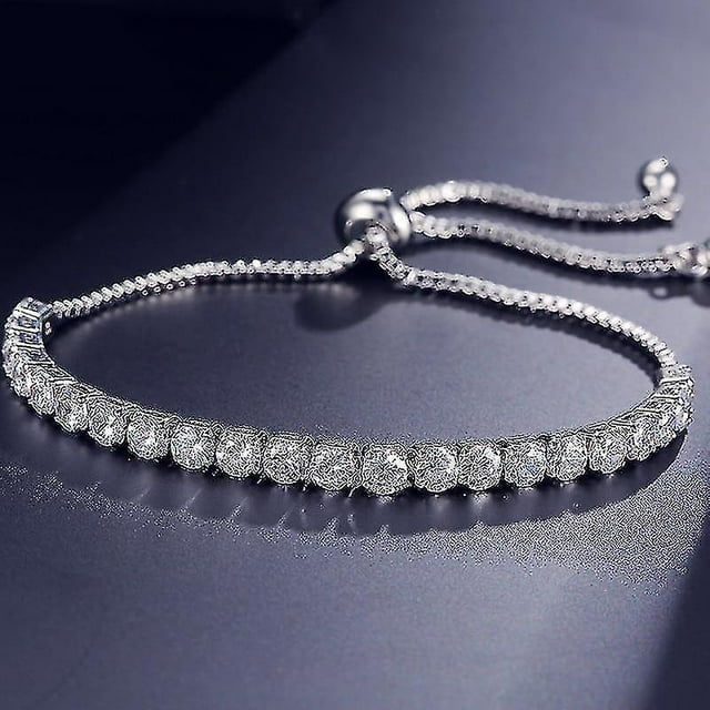 Bracelets Jonc Tennis pour Femmes en Argent Sterling 925