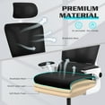 thumbnail image 2 of Wasait Ergonomic Office Chair Rocking Desk Chair with Lumbar Pillow Comfortable Mesh Desk Chair with Adjustable Armrests & Headrest High Back Ergonomic Chair Black, 2 of 8