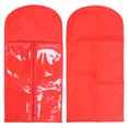 thumbnail image 1 of Wig Storage Bag Portable Hair Extensions Dustproof Storage Bag with Strong Zipper Perfect Gift for Girlfriend Travel Daily, 1 of 7