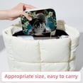 thumbnail image 6 of Koala Velvet Portable Jewelry Organizer Box with Removable Compartment - Earring Holder and Gift Jewelry Box, 6 of 7