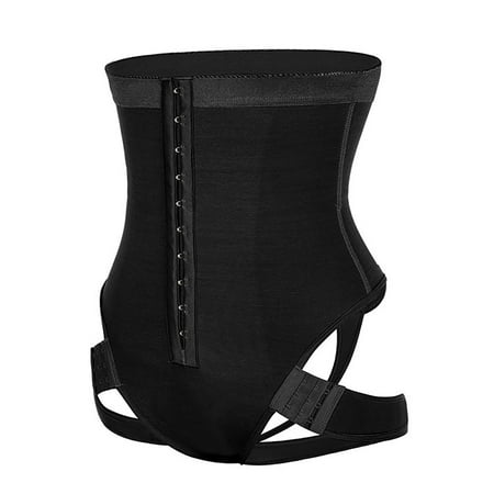 

JFY Slimming Bodysuit Elastic Band Fat Burning Breathable Adjustable High Elasticity Belly Shaped Tight Waist Plus Size Thigh Strap Waist Trainer for Sports