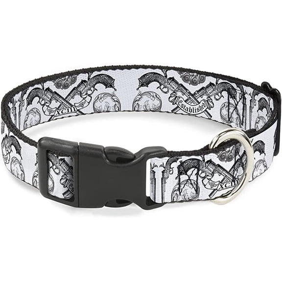buckle down buckle-down pet plastic clip dog collar