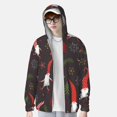 thumbnail image 2 of Balery Cute Christmas Gnomes Sudadera ligera de manga larga con capucha y protección solar UPF 50+ para hombre y mujer, ideal para pesca y running-3X-Large, 2 of 7
