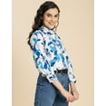 thumbnail image 3 of Moomaya Long Sleeves Spread Collar Shirt Cotton Shirt - Women's Casual Shirt, 3 of 9