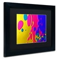 thumbnail image 2 of Trademark Fine Art "Colour Fun II" Canvas Art by Beata Czyzowska Young, Black Matte, Black Frame, 2 of 3