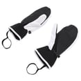 thumbnail image 1 of Ski Mittens, Windproof Snow Mitts White  for Outdoor Work M,L,XL, 1 of 7