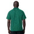 thumbnail image 2 of Men's MSX by Michael Strahan Green New York Jets Baseline Raglan Polo, 2 of 3