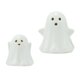thumbnail image 4 of 2 figuras de fantasmas de cerámica LED, pequeñas figuras de fantasmas, luz LED brillante, decoración de Halloween, iluminación para mesa, bandeja,, 4 of 9