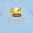 thumbnail image 4 of Inktastic Papa Little Digger Construction Truck Boys Baby T-Shirt, 4 of 5