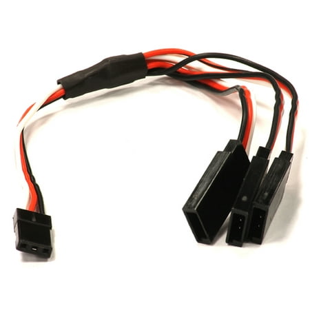 Integy RC Toy Model Hop-ups C24105 V2 Length 230mm Y-Type 1-to-3 Wire Harness for RX