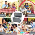 thumbnail image 6 of Spaco Rotomolded Cooler with Integrated Cup Holders and Bottle Opener-Gray, 6 of 9
