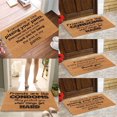 thumbnail image 7 of Carpet, Door Mat - Loetky Lasts English Doormat Rug Door Mat Front Door Outdoor Entrance Porch Mat with Slip Polyester Floor Mat, 1X Friendship Floor Mat, 7 of 7