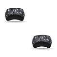 thumbnail image 1 of Soidarity Diadema Invierno Fleece Elástico Protección para la cabeza Esquí A prueba de viento Calentadores universales para los oídos Bandas para el Cuadros gris oscuro 2piezas Soidarity CBP387921, 1 of 5