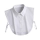 thumbnail image 5 of Cuello falso de moda para mujer, cuello de solapa tipo chal para ropa, blusas y camisas, 5 of 9