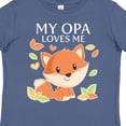 thumbnail image 4 of Inktastic My Opa Loves Me Little Fox Boys or Girls Toddler T-Shirt, 4 of 5