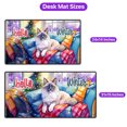 thumbnail image 5 of Watercolor Hello Winter Ragdoll Chill Christmas Welcome Desk Mat Full Keyboard Mouse Pad Cat Lover Kitten Owner Gifts Idea Large Mousepad - 00016, 5 of 5
