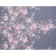 thumbnail image 2 of Zelouf Fresh Garden Roses Print Chiffon  , Sewing, DIY, Crafts Fabric by the Yard, Ruby Combo, 7 Yard, 2 of 2