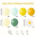 thumbnail image 2 of Kit de guirnaldas de globos con forma de margarita, 83 piezas, decoración de fiestas temáticas de ve, 2 of 2