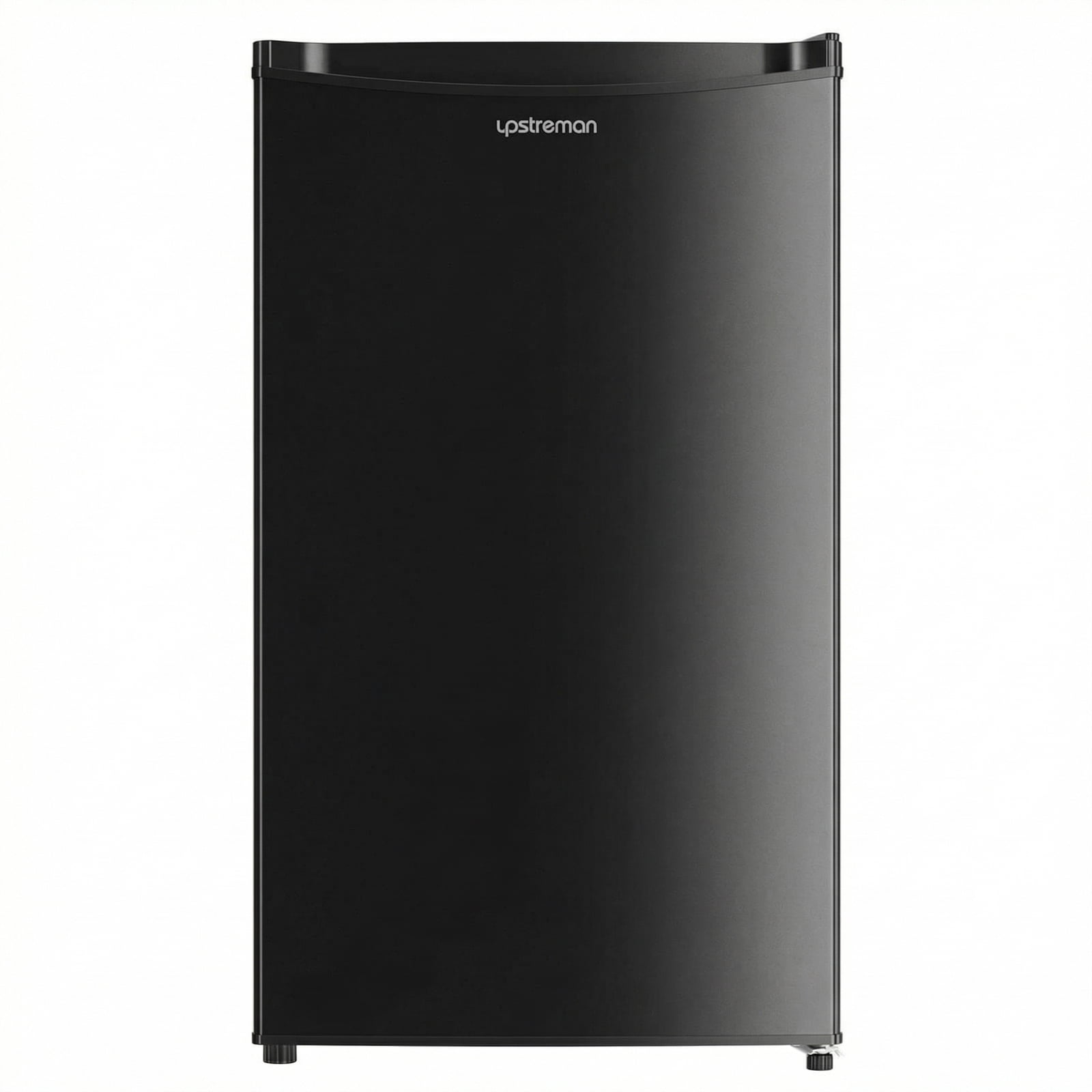 Upstreman Mini Fridge with Freezer, 3.2 Cu.Ft Small Refrigerator Single Door Compact Refrigerator for Dorm Office, Adjustable Thermostat, Low Noise, BR321 Black