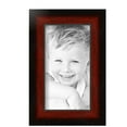 thumbnail image 2 of ArtToFrames 5" x 9" Honors Mahogany with Black Picture Frame, 5x9 inch Brown Wood Poster Frame (WOM-5154), 2 of 7