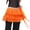 Orange, variant on 12 Color WASIT80CM/WIDTH32CM/LENGTH180CM 3 Layer Tassel Belly Dance Hip Scarf Wast Belt Waist Scarf Skirt,One Size,Navy Blue