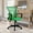 Green, variant on Pink Office Chair Ergonomic Desk Chair w/Comfortable Seat Lumbar Support, Adjustable Mid Back Rolling Task Mesh Computer Chairs for Women