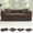 78" Brown Corduroy, variant on Timbernest Full Size Convertible Sleeper Sofa Bed 78" Folding Sofa Bed with 2 Pillows 3-Seat Floor Mattress Sofa for Living Room, No Assembly, Brown