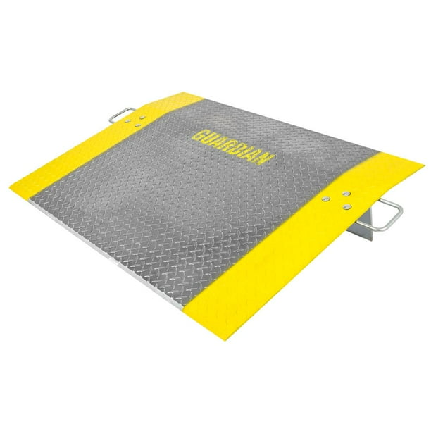 48" x 36" Aluminum 3,500 lb Pallet Jack Loading Dock Plate