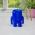 thumbnail image 4 of Domo Black Light Blue 4" Vinyl Figure, 4 of 8