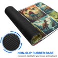 thumbnail image 6 of Long Mouse Pads for Desk,Colorful Dinosaurs Landscape Pattern Desk Mats on Top Of Desks, Desk Mouse Pad Extra Large with 3mm Non-Slip Base and Stitched Edge for Gaming,Office,Work,Home 31.5"x11.8", 6 of 6