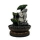 thumbnail image 1 of Fuente de Buda Soledad escultura decoración feng shui resina con agua corriente, 1 of 9
