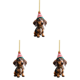 thumbnail image 1 of Adorno navideño para perro dibujos animados acrílico para perro suministros para fiesta en casa (E-1), 1 of 2