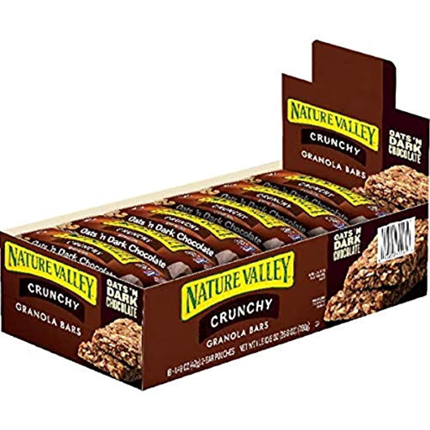Nature Valley Crunchy Granola Bars, Oats N Dark Chocolate, 1.48 Oz, 18