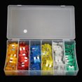 thumbnail image 3 of Kit De Fusibles De Cuchilla De 200 Piezas De Aluminio Transparente Para Camiones De Automóviles Naranja/rojo/azul/amarillo/blanco/verde, 3 of 7