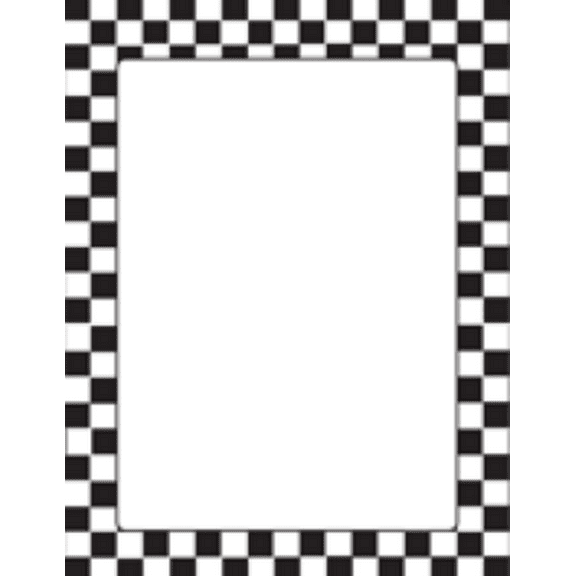 SHAPES ETC. Designer Paper - Racing (50 Sheet Package)