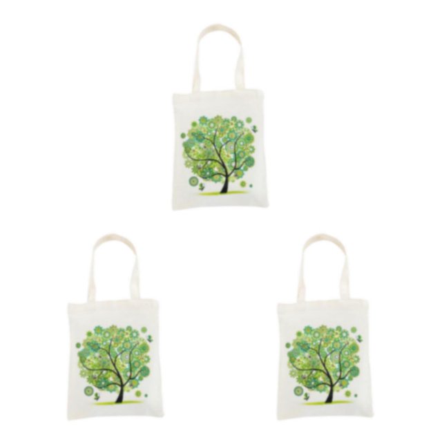 Naiovety Bolsa de lona Bolsa de pintura Bolsa de compras Mano de obra fina Reutilizable de larga duración Multipropósito Exquisito al aire Type1 NO1