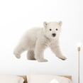 thumbnail image 1 of Polar Bear Cub Wall Mural by Wallmonkeys Peel and Stick Graphic (24 in W x 18 in H) WM190660, 1 of 4