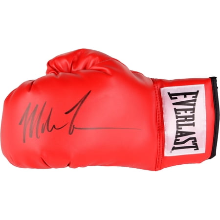 Mike Tyson Autographed Red Everlast Boxing Glove - Fanatics Authentic Certified