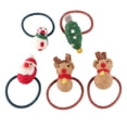 thumbnail image 1 of Accesorios para el cabello con soporte para el cabello con cuerda elástica para el pelo de Navidad de 5 piezas, 1 of 5