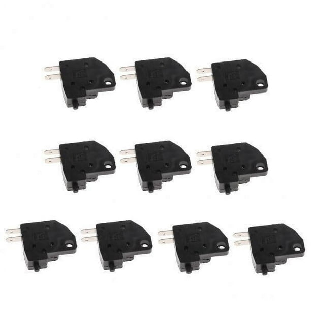 Paquete de 2-4 interruptores de freno de palanca delantera derecha universal para luz de freno de motocicleta 2 piezas