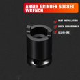 thumbnail image 2 of Angle Grinder Socket Wrench,Black Pressure Plate Removal Thread Releases Adapter K4J6, 2 of 5