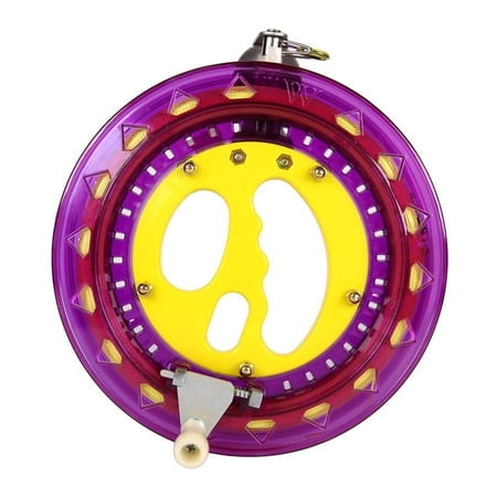 Mint'S Colorful Life Kite String Reel Winder 7Inches Dia With 600 Feet Line (60 Lbs) For Kids/Teens Purple