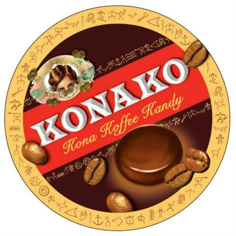 Hula Girl Konako Coffee Candy 8oz (1/2 lbs) (227 gram) - Walmart.com